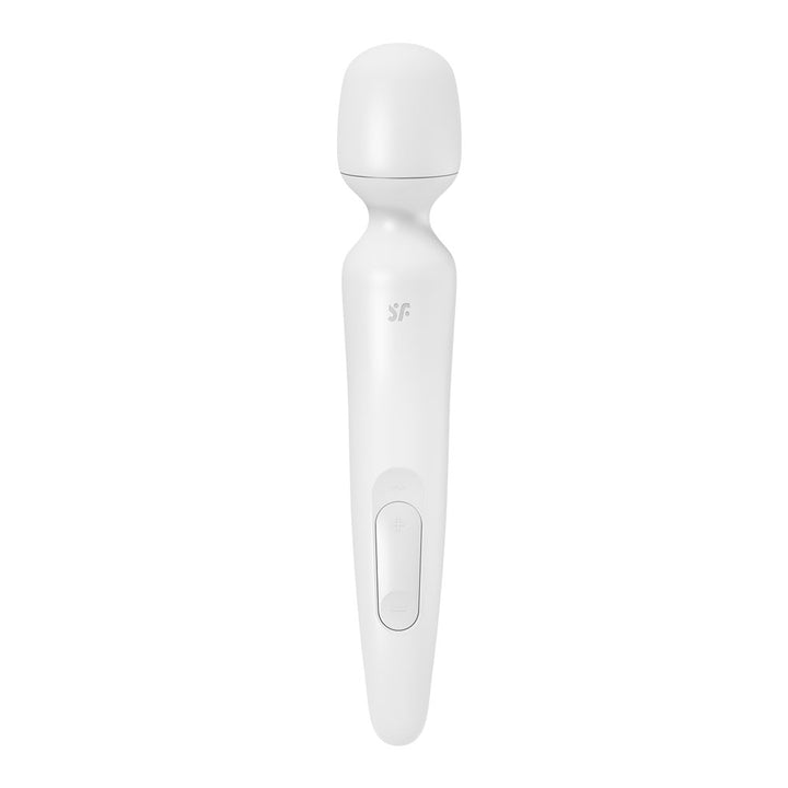 Satisfyer Wand-erland Massage Wand - White/Rose Gold
