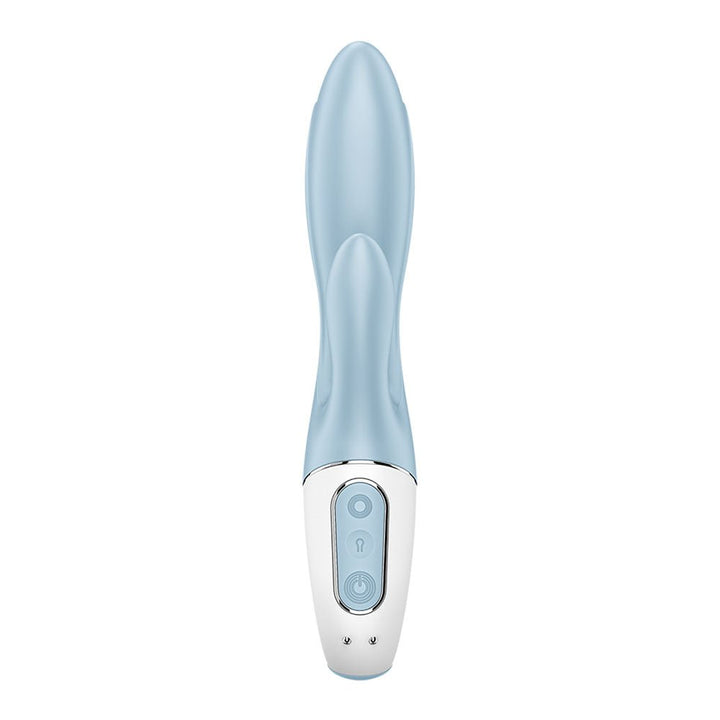 Satisfyer Air Pump Bunny 1 - Inflatable Rabbit Vibrator - Blue