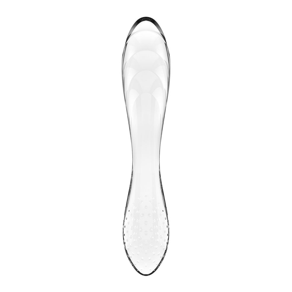 Satisfyer Dazzling Crystal 1 - Clear Glass Dildo