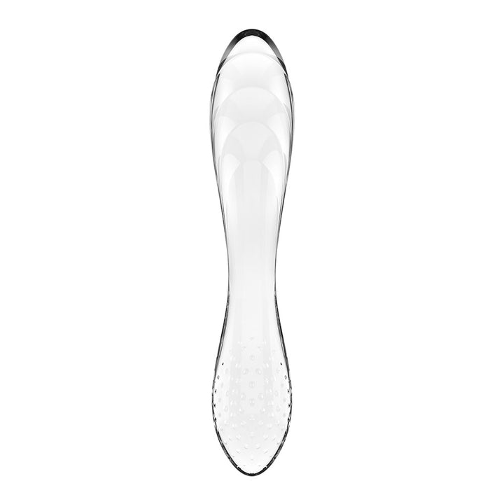 Satisfyer Dazzling Crystal 1 - Clear Glass Dildo