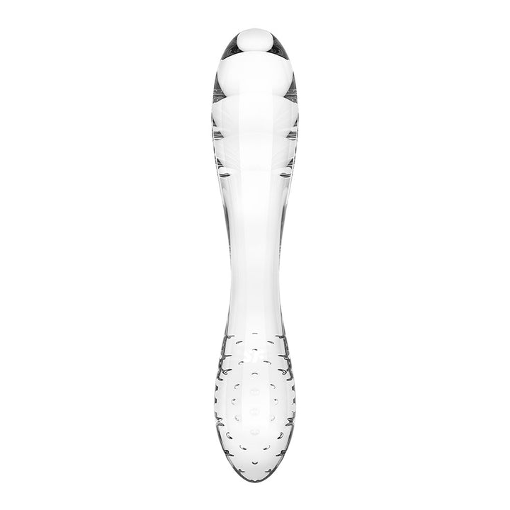 Satisfyer Dazzling Crystal 1 - Clear Glass Dildo