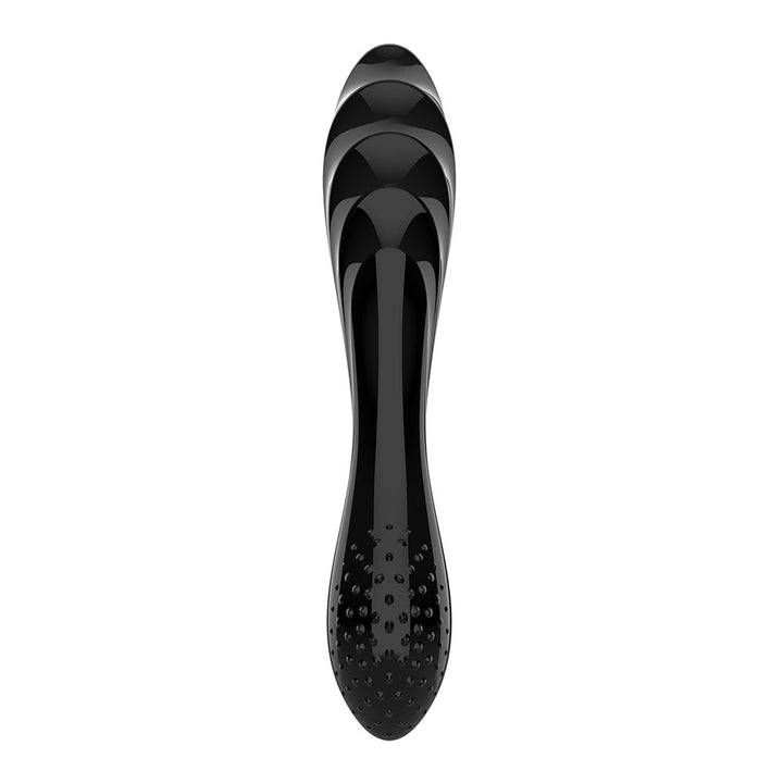 Satisfyer Dazzling Crystal 1 - Glass Dildo - Black