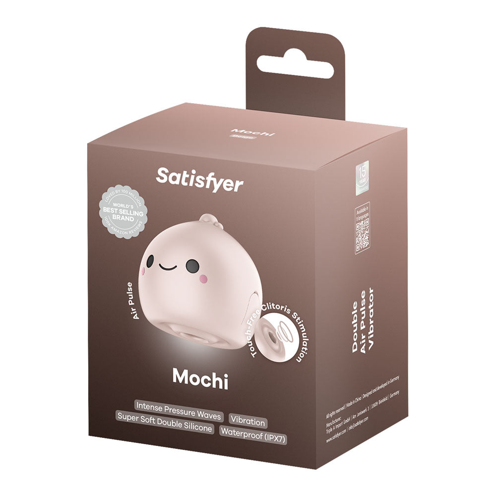 Satisfyer Mochi Air Pulse Stimulator - Beige