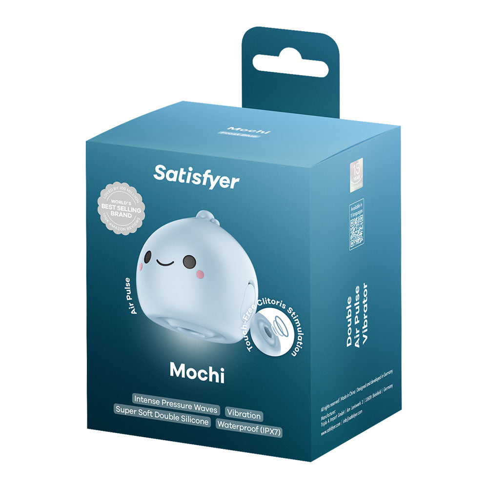 Satisfyer Mochi Air Pulse Stimulator - Frost Blue