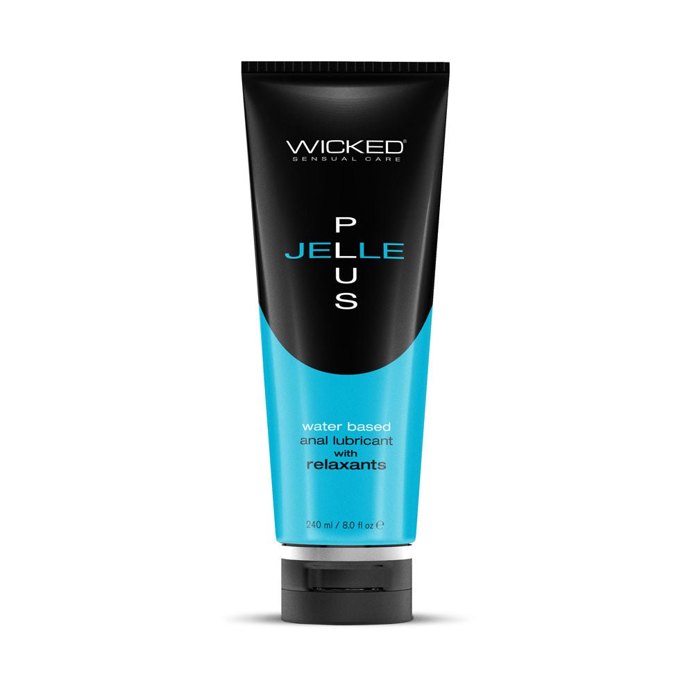 Wicked Jelle Plus - Relaxing Water Based Anal Lubricant - 240mls