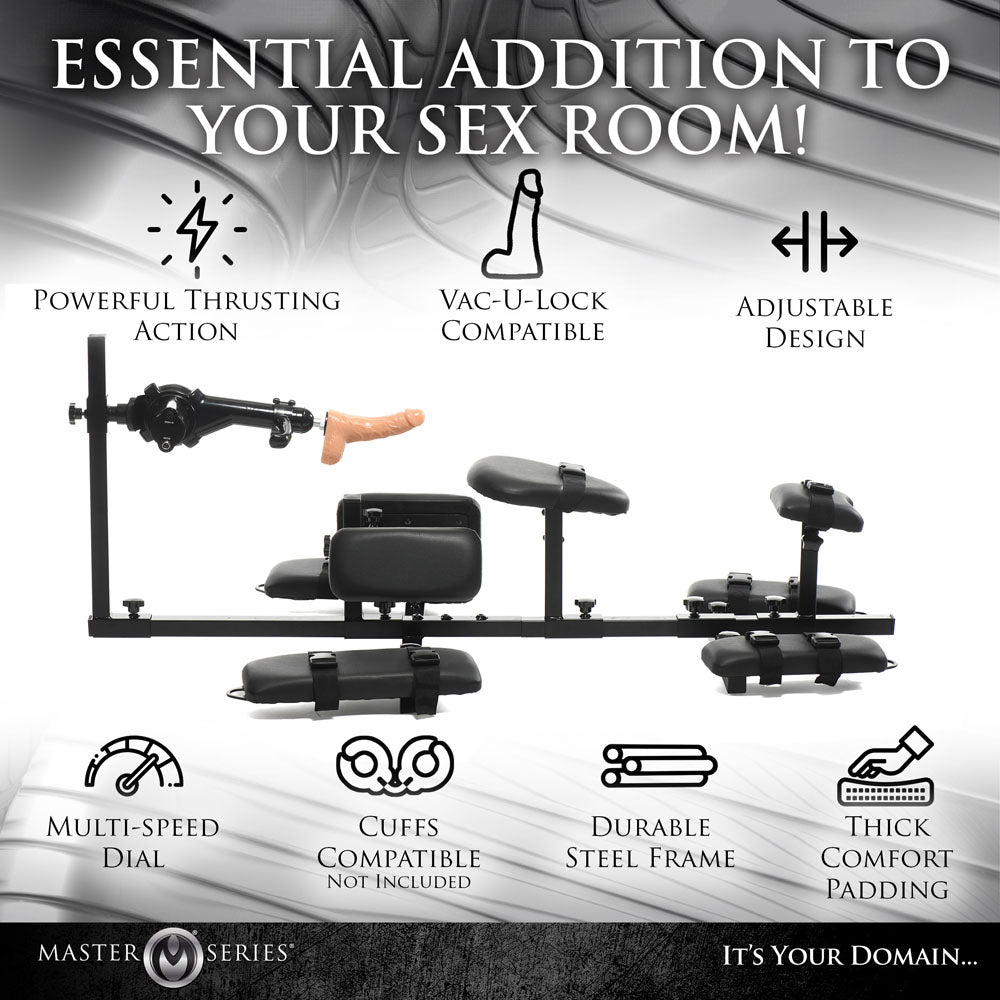 Master Series Subversion Deluxe Stockade Sex Machine