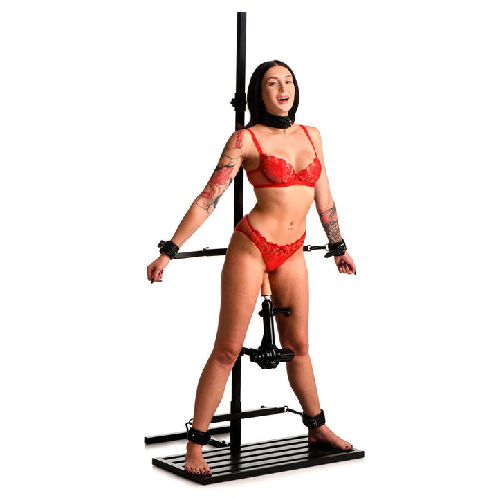 Master Series Ultimate Enforcer - Forced Orgasm Tower with Sex Machine