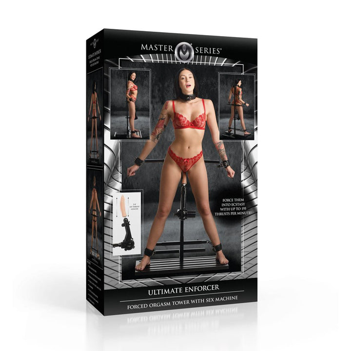 Master Series Ultimate Enforcer - Forced Orgasm Tower with Sex Machine