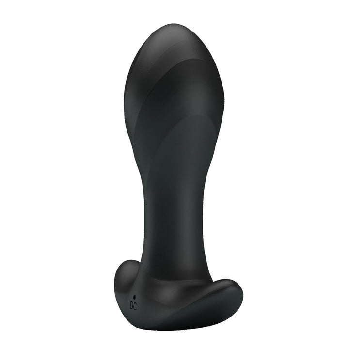 Party Up Keith Vibrating Butt Plug - Black