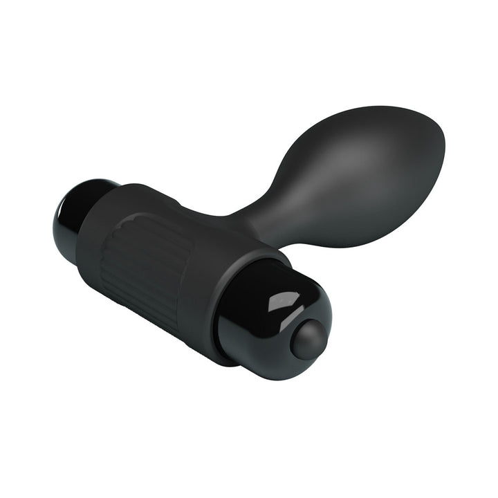 Party Up Ken Vibrating Butt Plug - Black