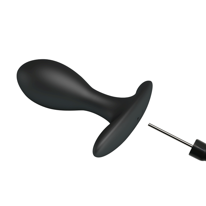 Party Up Kevin Inflatable Butt Plug - Black
