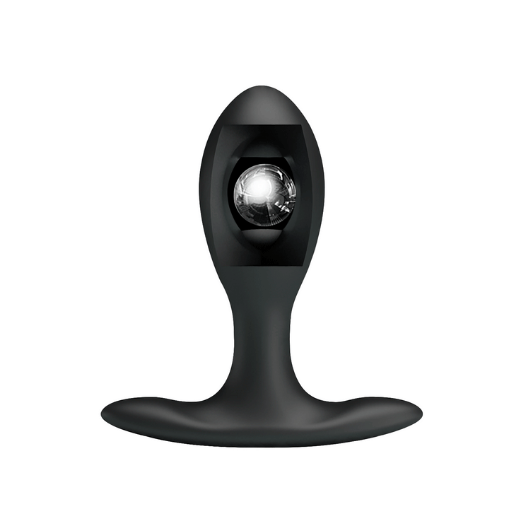 Party Up Kevin Inflatable Butt Plug - Black
