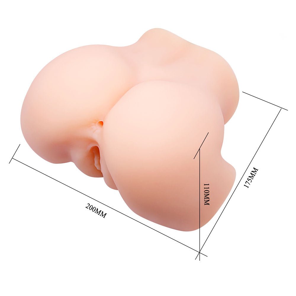 Crazy Bull Veronica Vibrating Torso Masturbator - Flesh