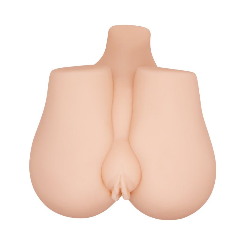 Crazy Bull Lifelike Vibrating Missionary Masturbator - Flesh