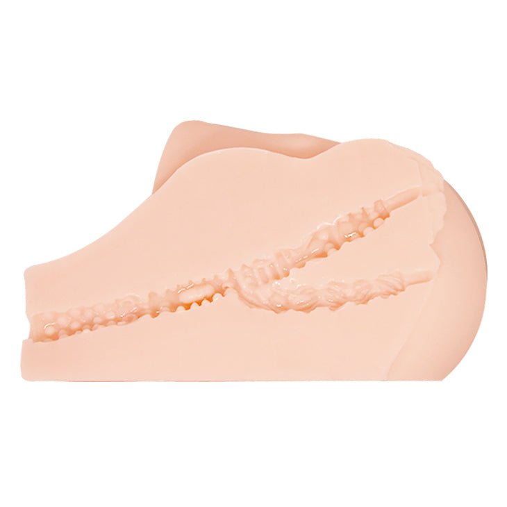 Crazy Bull Lifelike Vibrating Missionary Masturbator - Flesh