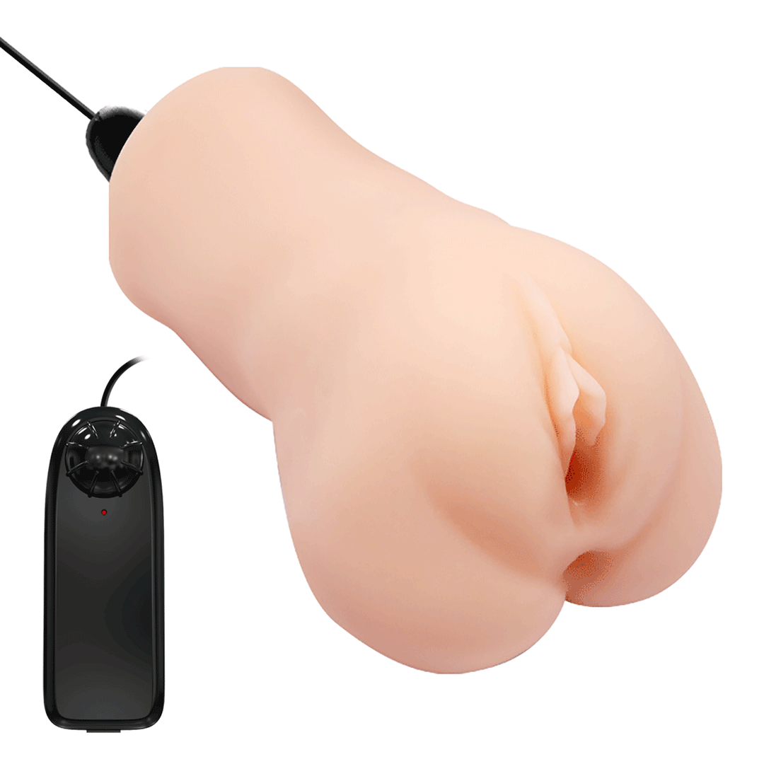 Crazy Bull Nadya Vibrating Vagina Pocket Pussy - Flesh