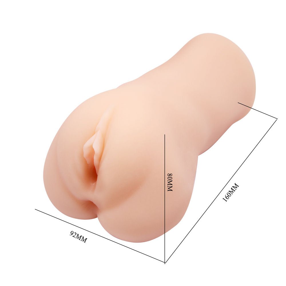 Crazy Bull Nadya Vibrating Vagina Pocket Pussy - Flesh