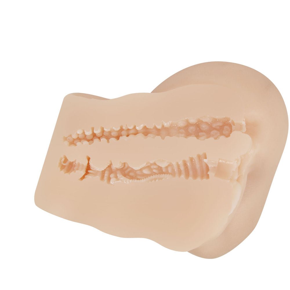 Crazy Bull Hailey Vibrating Doggy Style Torso Masturbator - Flesh