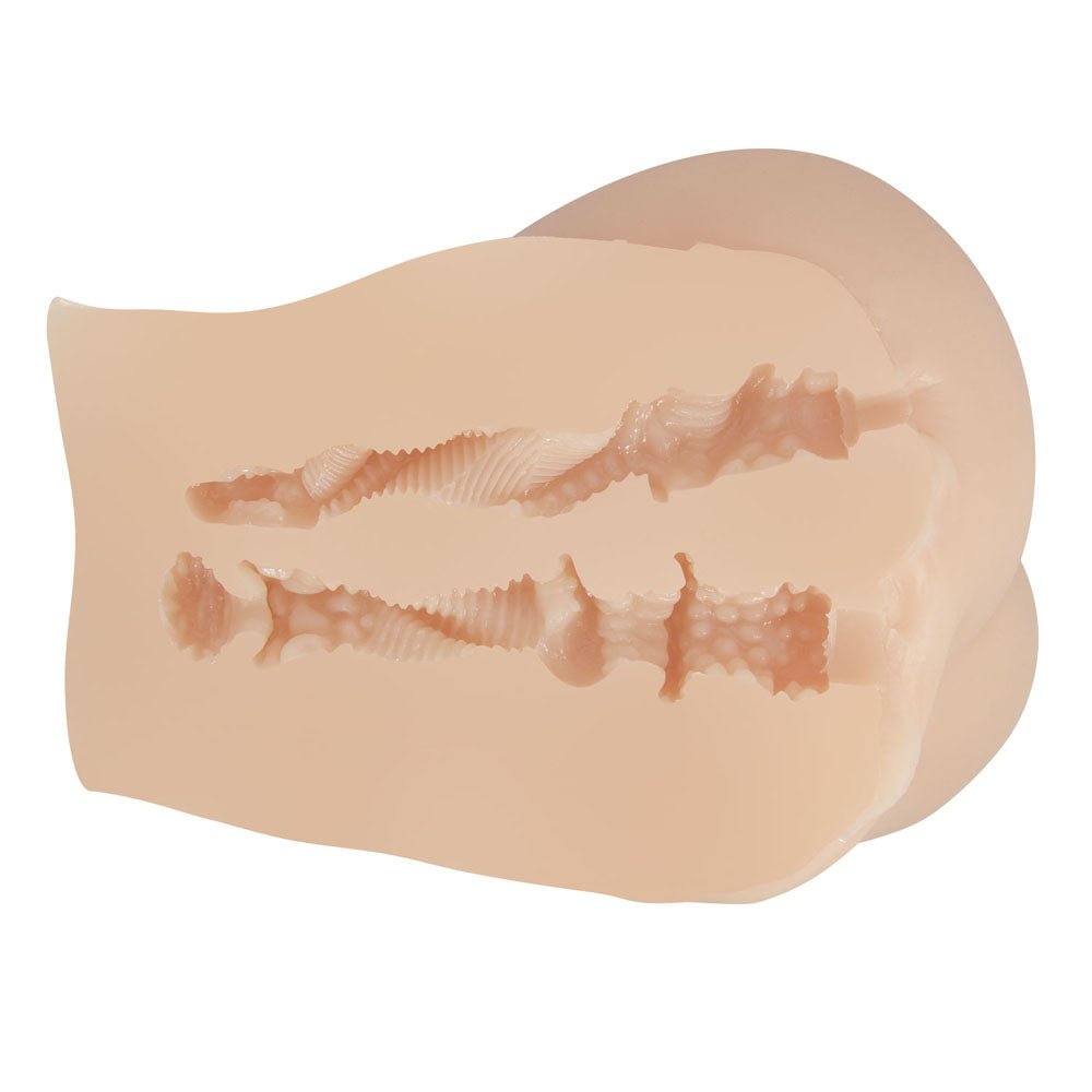 Crazy Bull Emilia Vibrating Torso Masturbator - Flesh