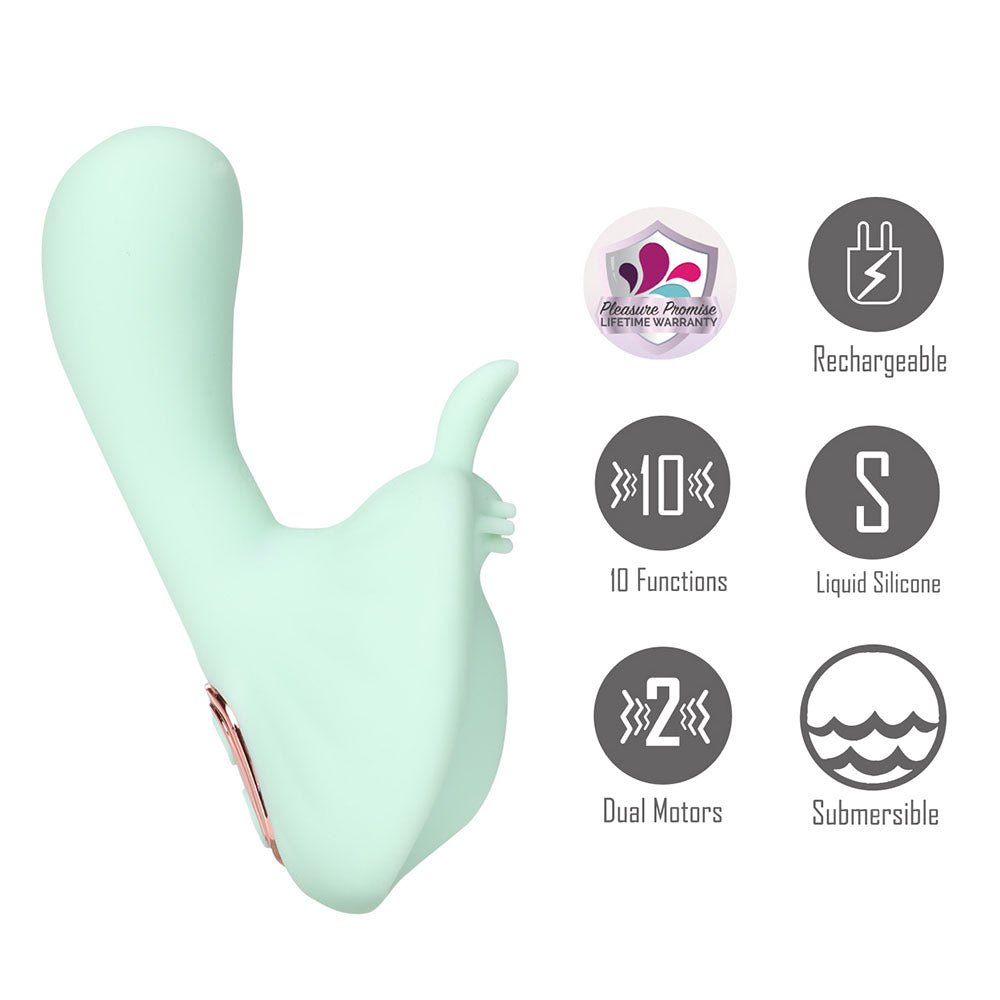 Maia Averi Dual Vibration Stimulator - Green