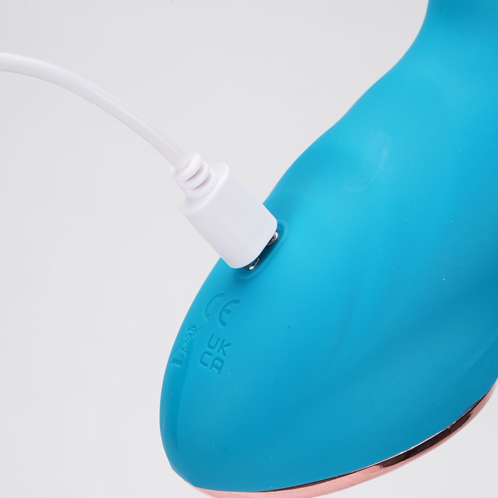 Maia Kennedi Triple Stimulating Vibrator - Blue