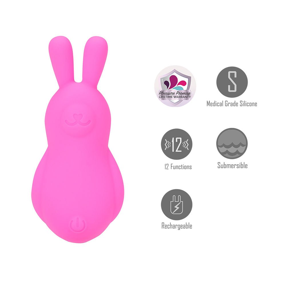 Maia Bri Vibrating Bunny Bullet - Pink