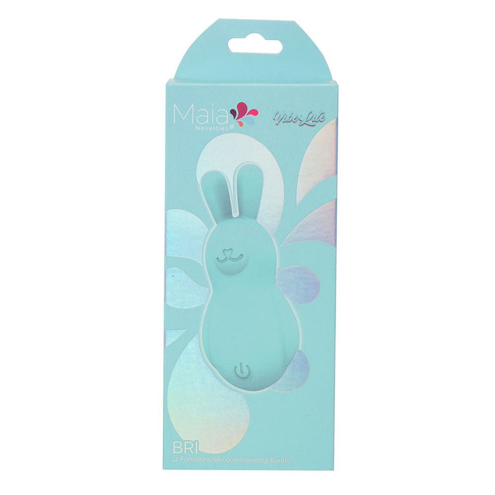 Maia Bri Vibrating Bunny Bullet - Teal