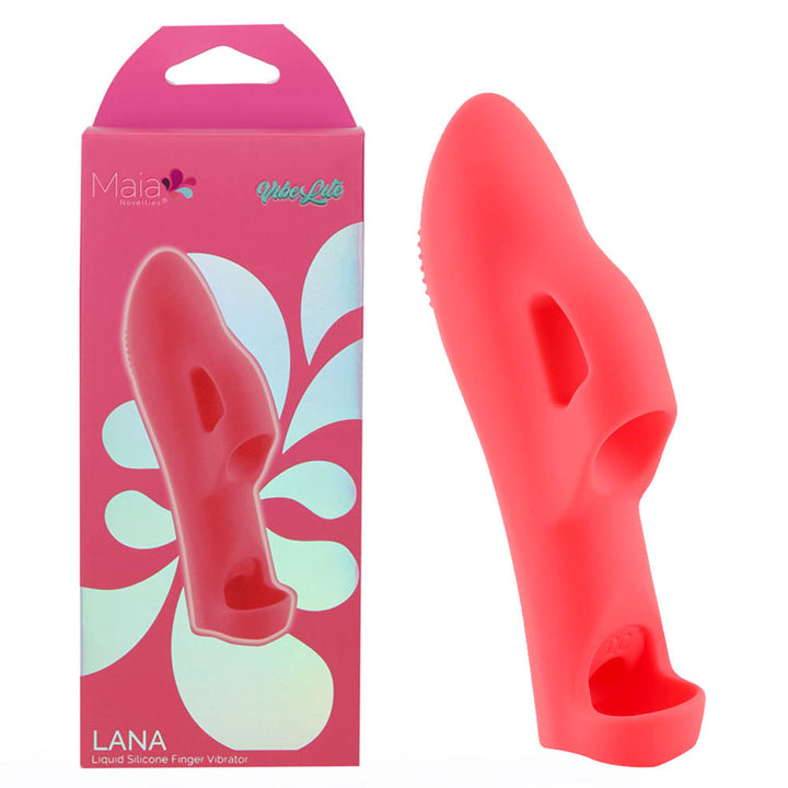 Maia Lana Finger Stimulator - Red