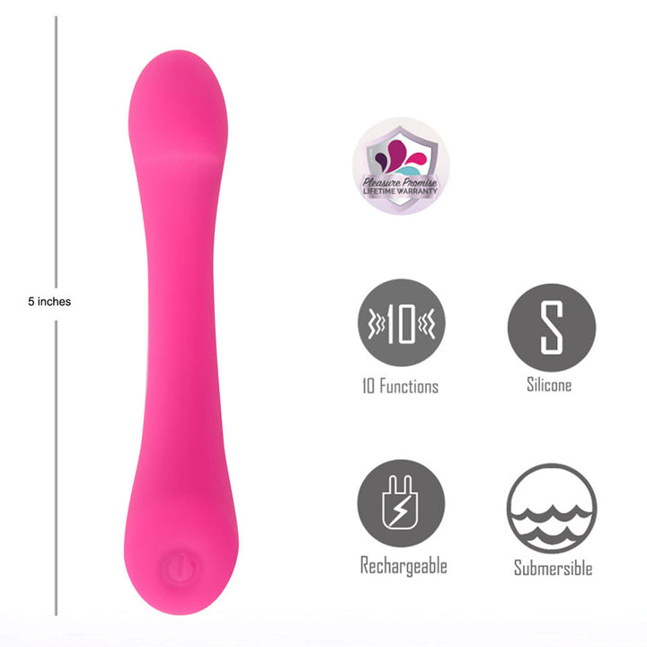 Maia Kenna G-Spot Vibrator - Pink