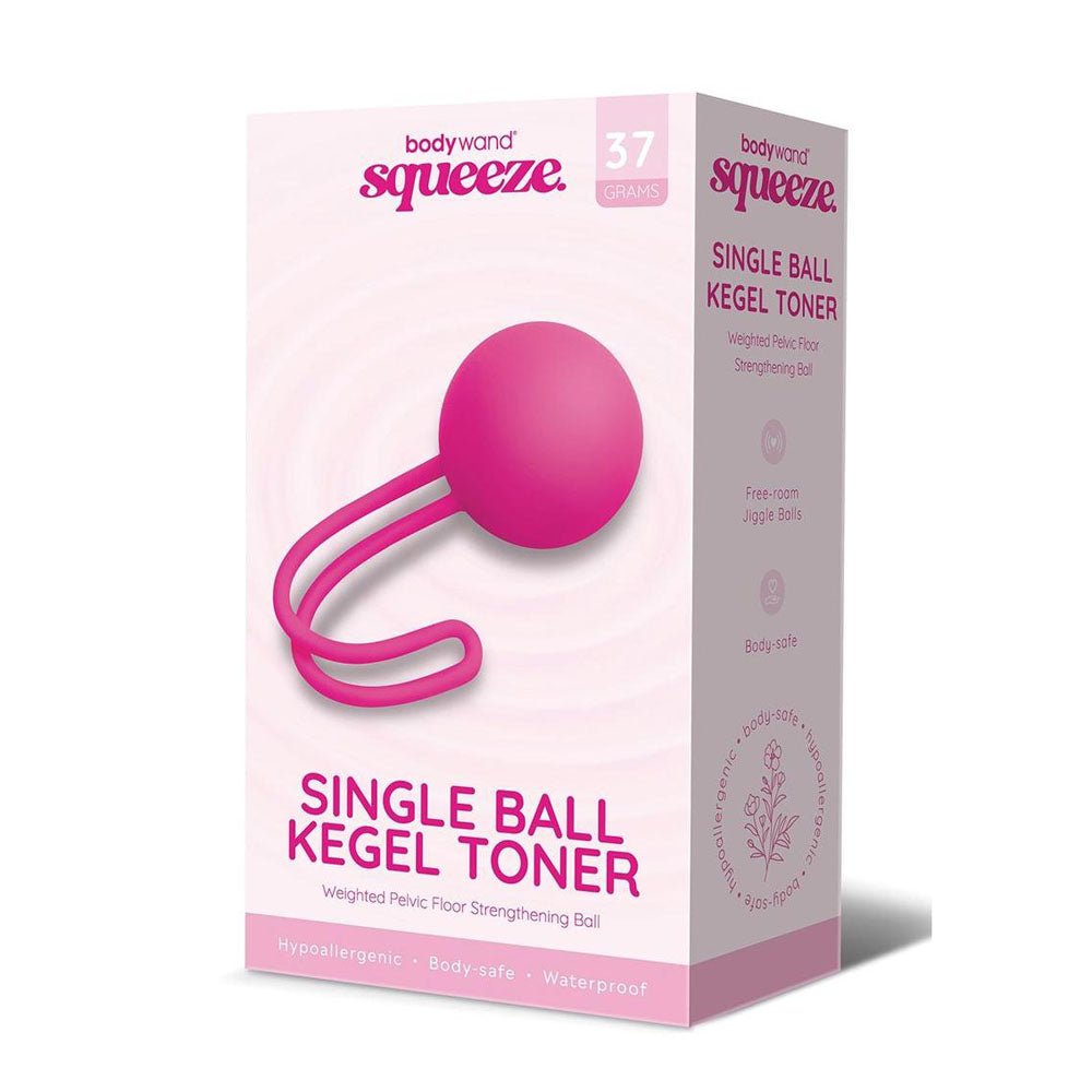 Bodywand Squeeze Single Ball Kegel Toner - Pink