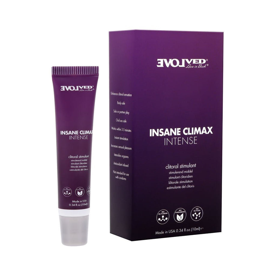 Evolved Insane Climax Intense Clitoral Gel - 10ml