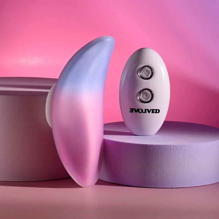Evolved Paradise Panty Vibrator with Remote Control - Pink/Purple