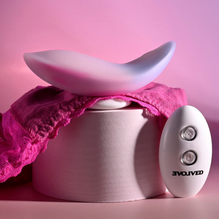 Evolved Paradise Panty Vibrator with Remote Control - Pink/Purple