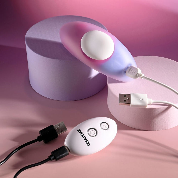 Evolved Paradise Panty Vibrator with Remote Control - Pink/Purple