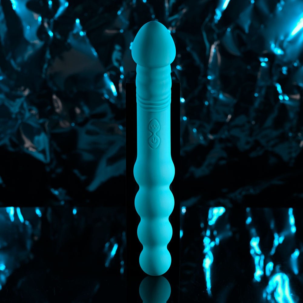 Evolved Flip Flop - Dual Ended Vibrator - Blue