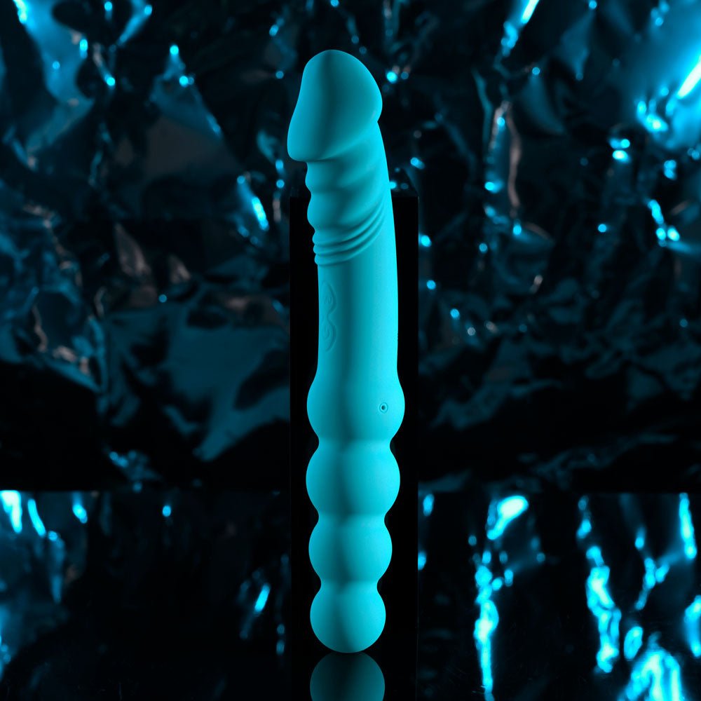 Evolved Flip Flop - Dual Ended Vibrator - Blue