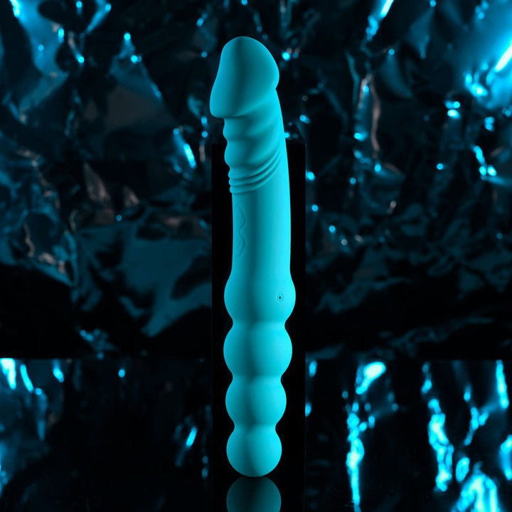 Evolved Flip Flop - Dual Ended Vibrator - Blue