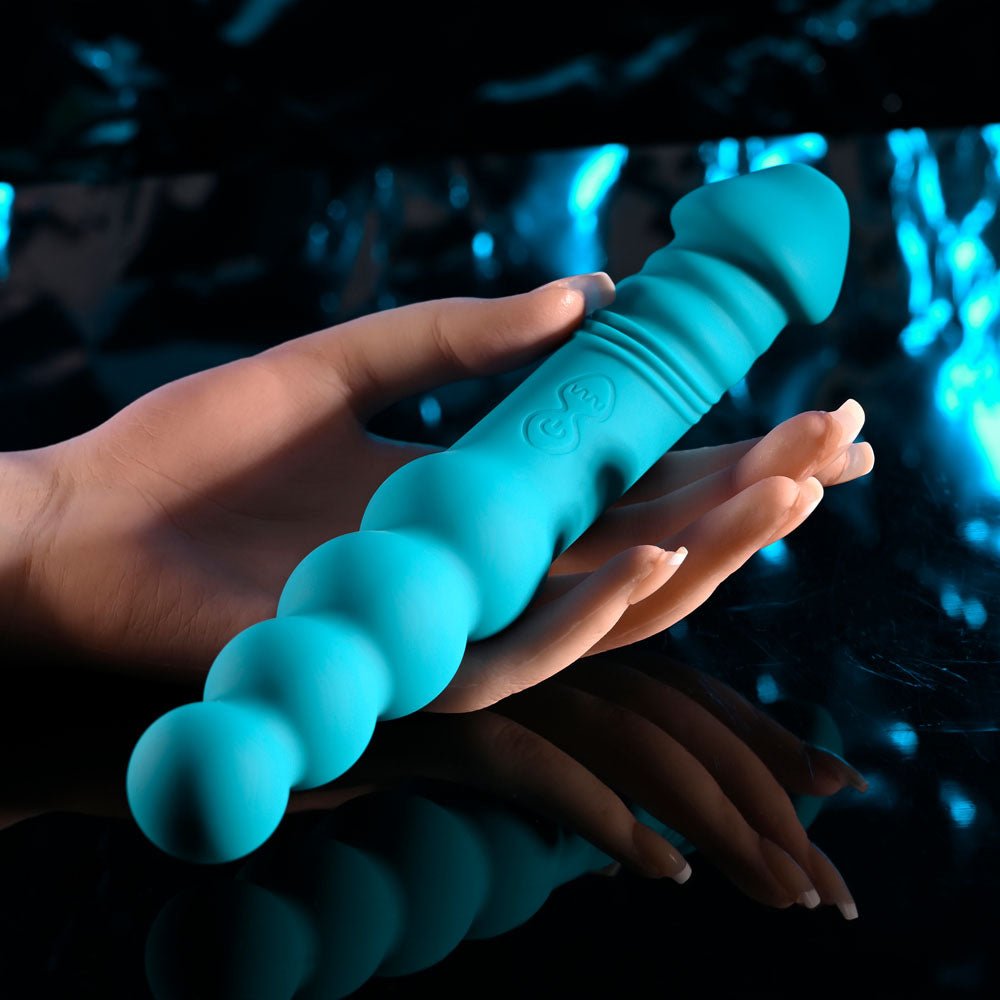 Evolved Flip Flop - Dual Ended Vibrator - Blue