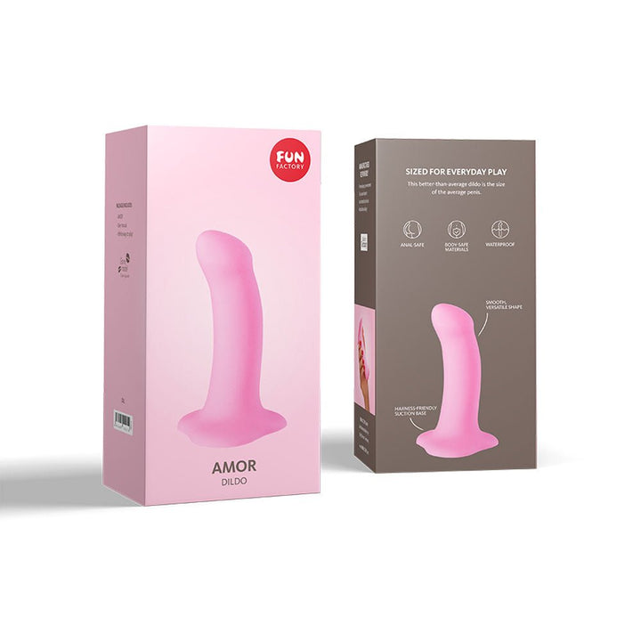 Fun Factory Amor Dildo - Candy Rose
