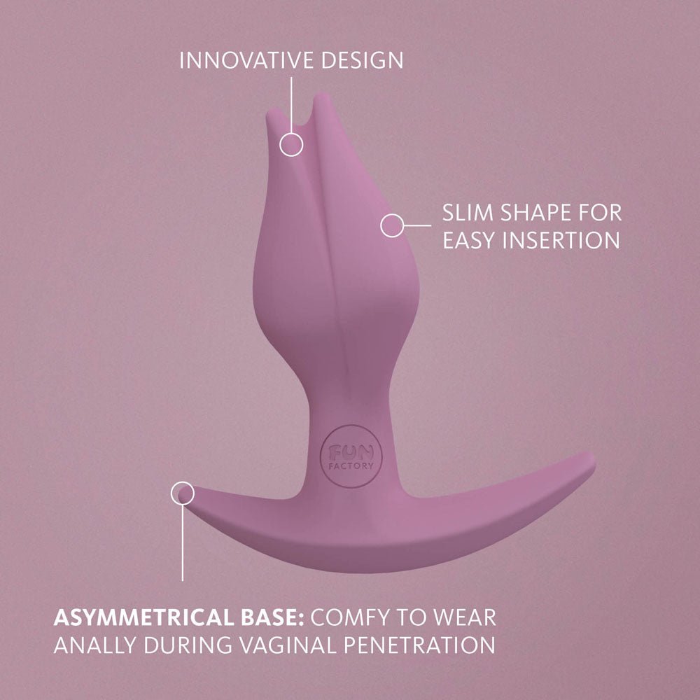 Fun Factory Bootie Fem Butt Plug- Rose