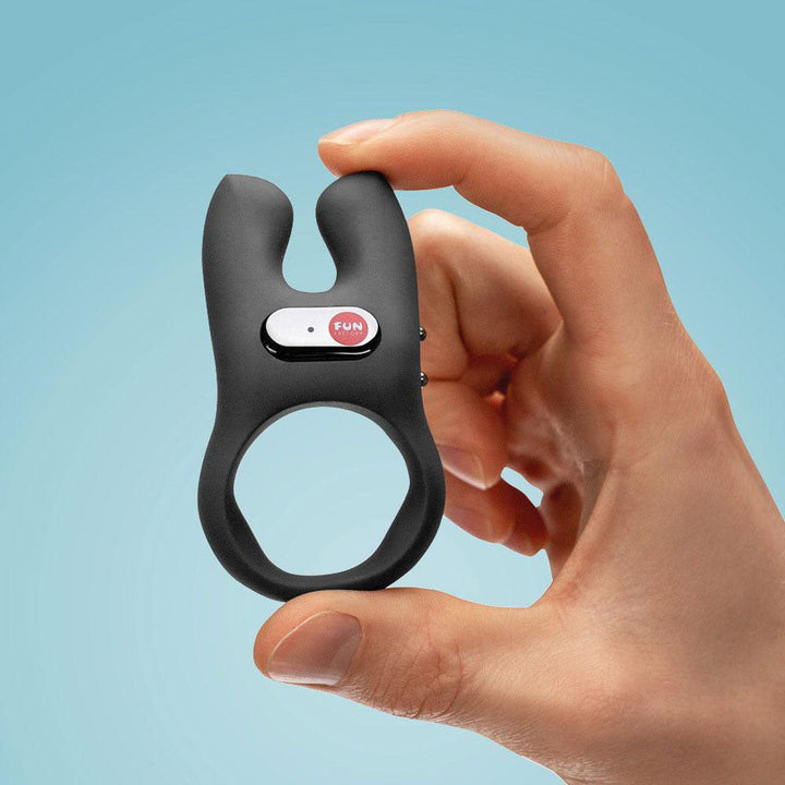 Fun Factory NOS Vibrating Penis Ring - Black