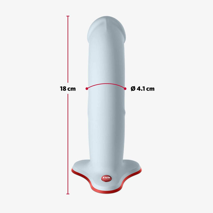 Fun Factory The Boss Stubb Realistic Dildo - Dove Blue