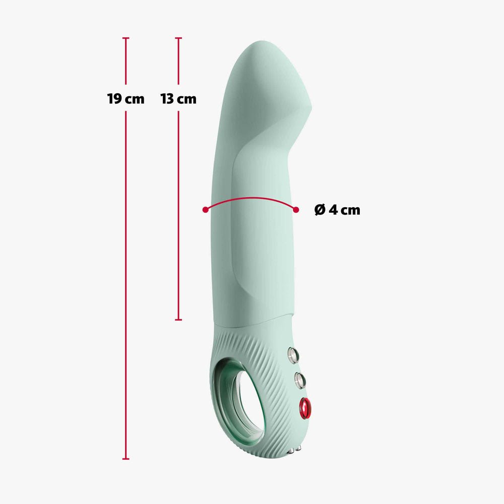 Fun Factory Stronic G Fort Thruster Vibrator - Sage Green