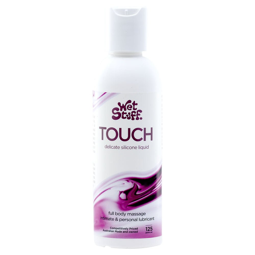Wet Stuff Touch - Silicone Lubricant - 125g Disk Top