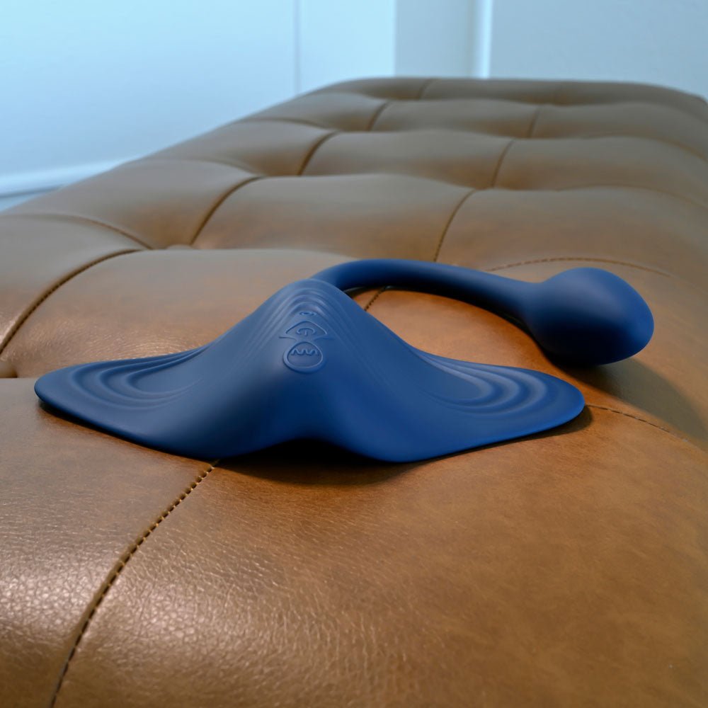 Gender X Daily Gind - Grinding Pad with Anal Plug - Blue