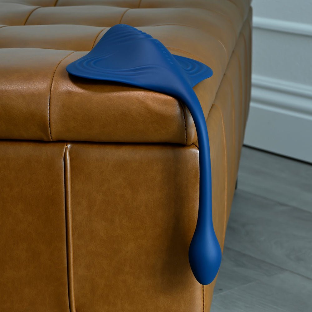 Gender X Daily Gind - Grinding Pad with Anal Plug - Blue