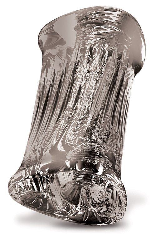 Adam & Eve Adam's 3-Way Stroker - Triple Hole - Clear