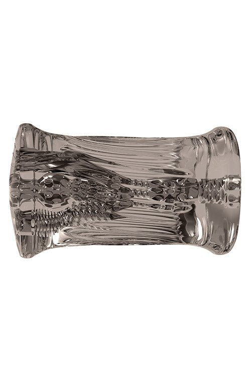 Adam & Eve Adam's 3-Way Stroker - Triple Hole - Clear