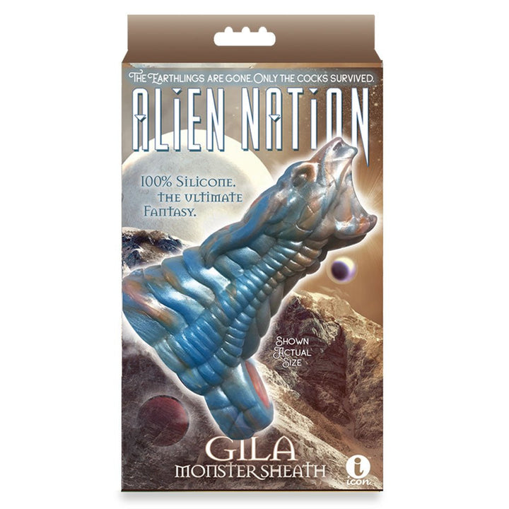 Alien Nation - Gila - Penis Sheath - Blue/Gold