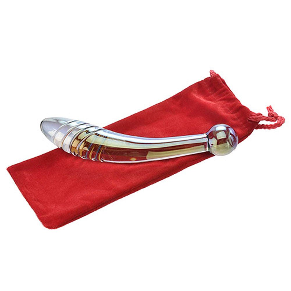 Adam & Eve Fairy Wand - 9 Inch Glass Dildo